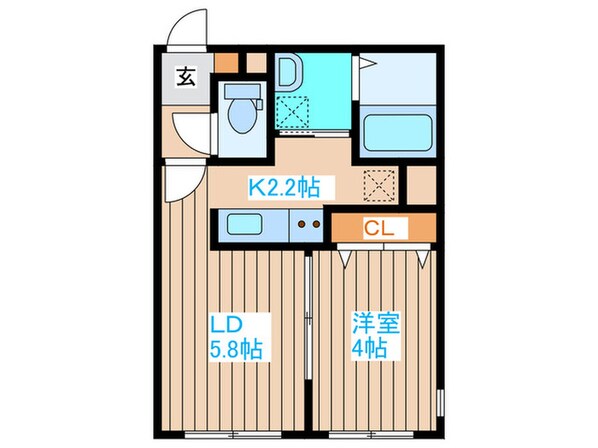 スカイアースの物件間取画像